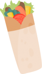 Salad wrap